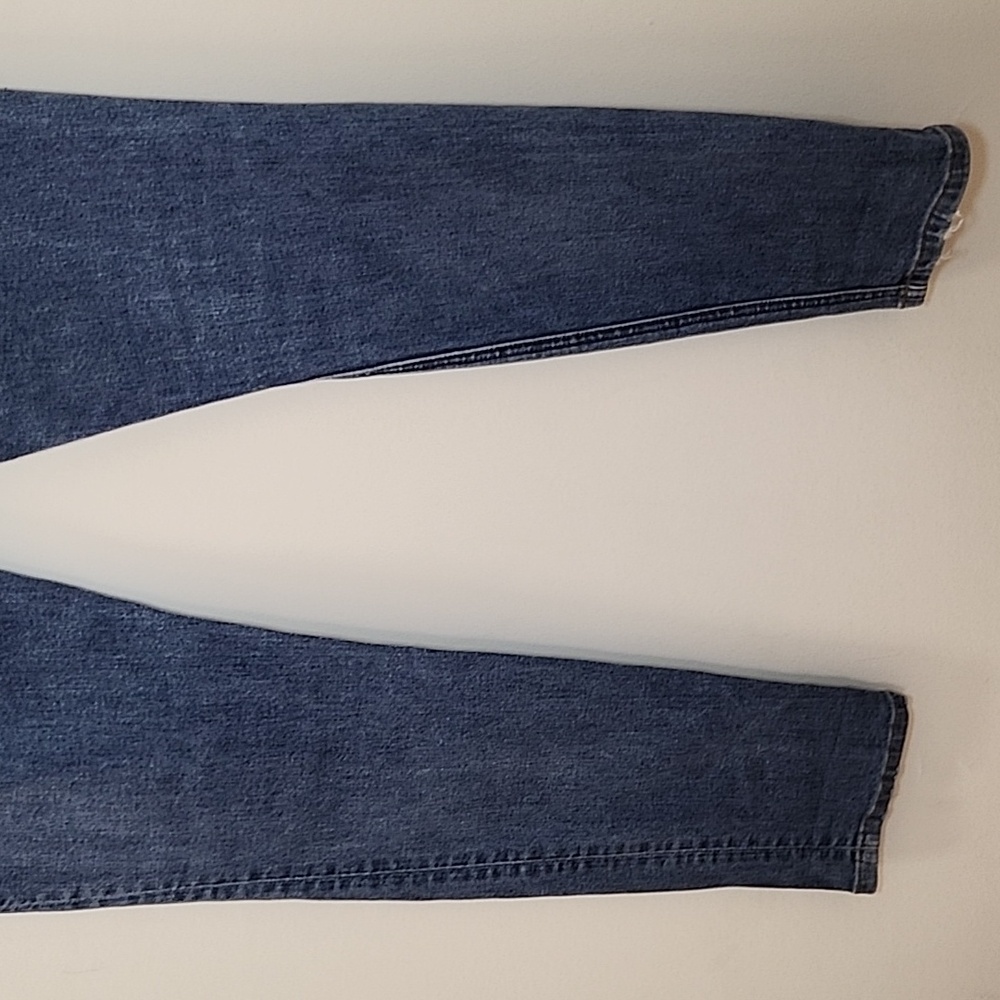 Reformation Jeans high-rise Skinny Strechy Meduim Wash blue denim Size 28 - Picture 15 of 16